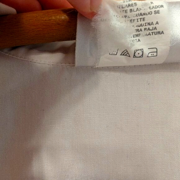 White Nurse Professional Lab Coat By Vital Signs Size Medium - Picture 5 of 7